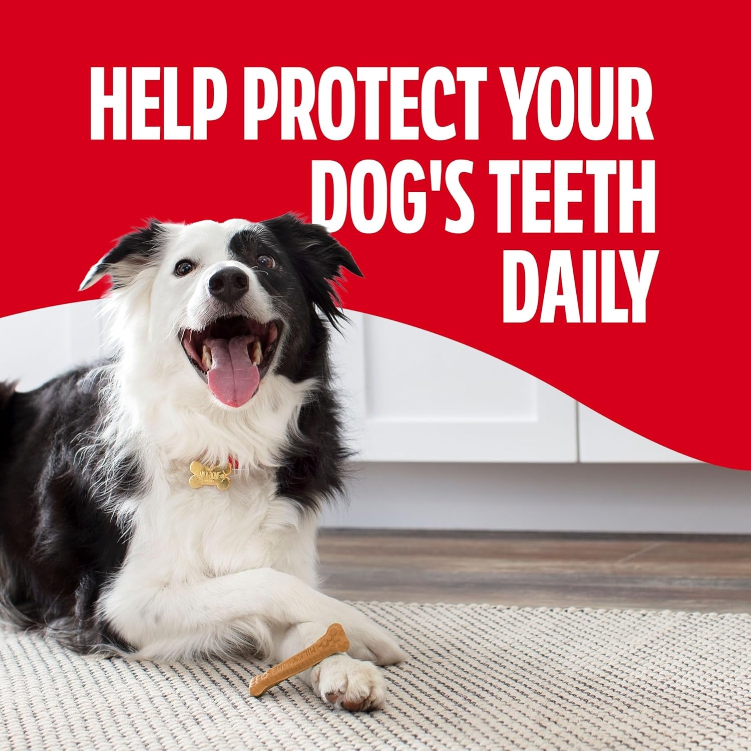 image:imageMilkBone Brushing Chews SmallMedium Original Flavor 35 Dental Treats 275oz bag Daily dental dog treats For dogs 2549 lbs Original chicken flavorChicken SmallMedium
