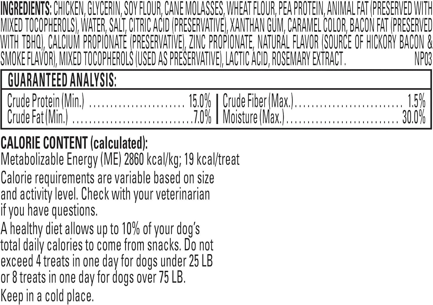 image:imageMilkBone Pill Pouches Hickory Smoked Bacon Flavor 30 Pill Pouches 74oz bag disguise your dogs pills fits most capsules and tabletsHickory Smoked Bacon