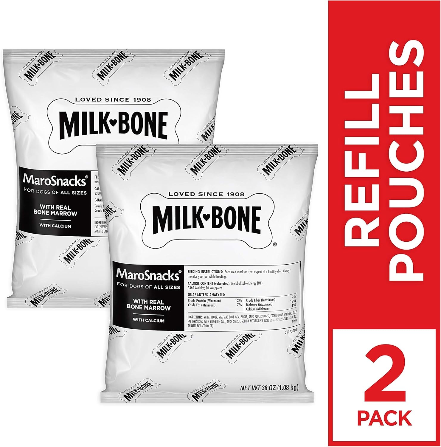 image:imageMilkBone Spooky Biscuits Halloween Dog Treats 24 Oz PailBeef