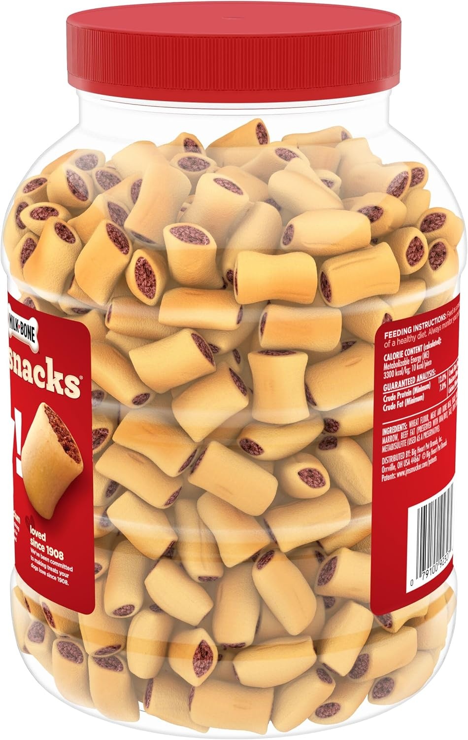 image:imageMilkBone Spooky Biscuits Halloween Dog Treats 24 Oz PailBeef