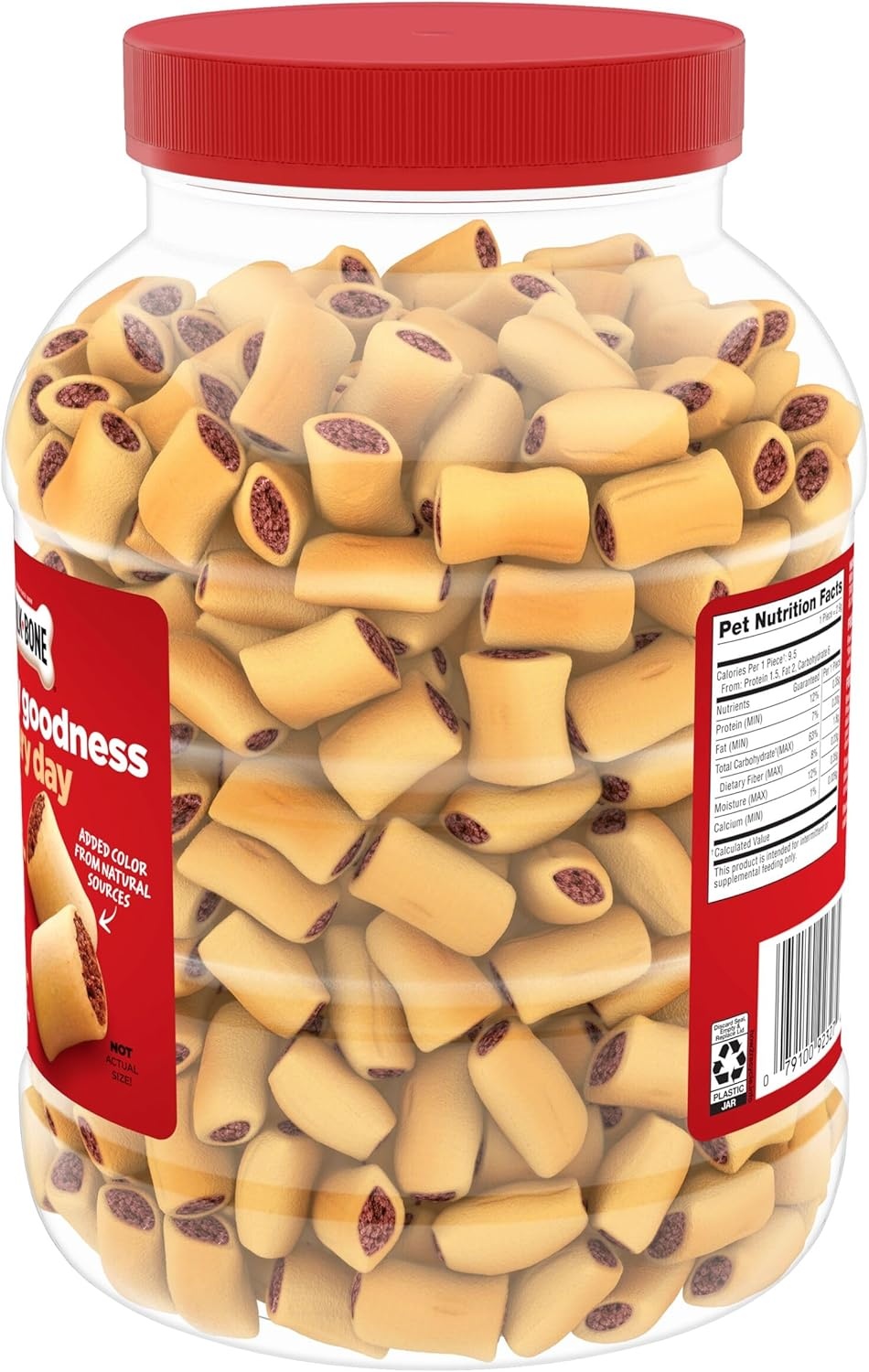 image:imageMilkBone Spooky Biscuits Halloween Dog Treats 24 Oz PailBeef