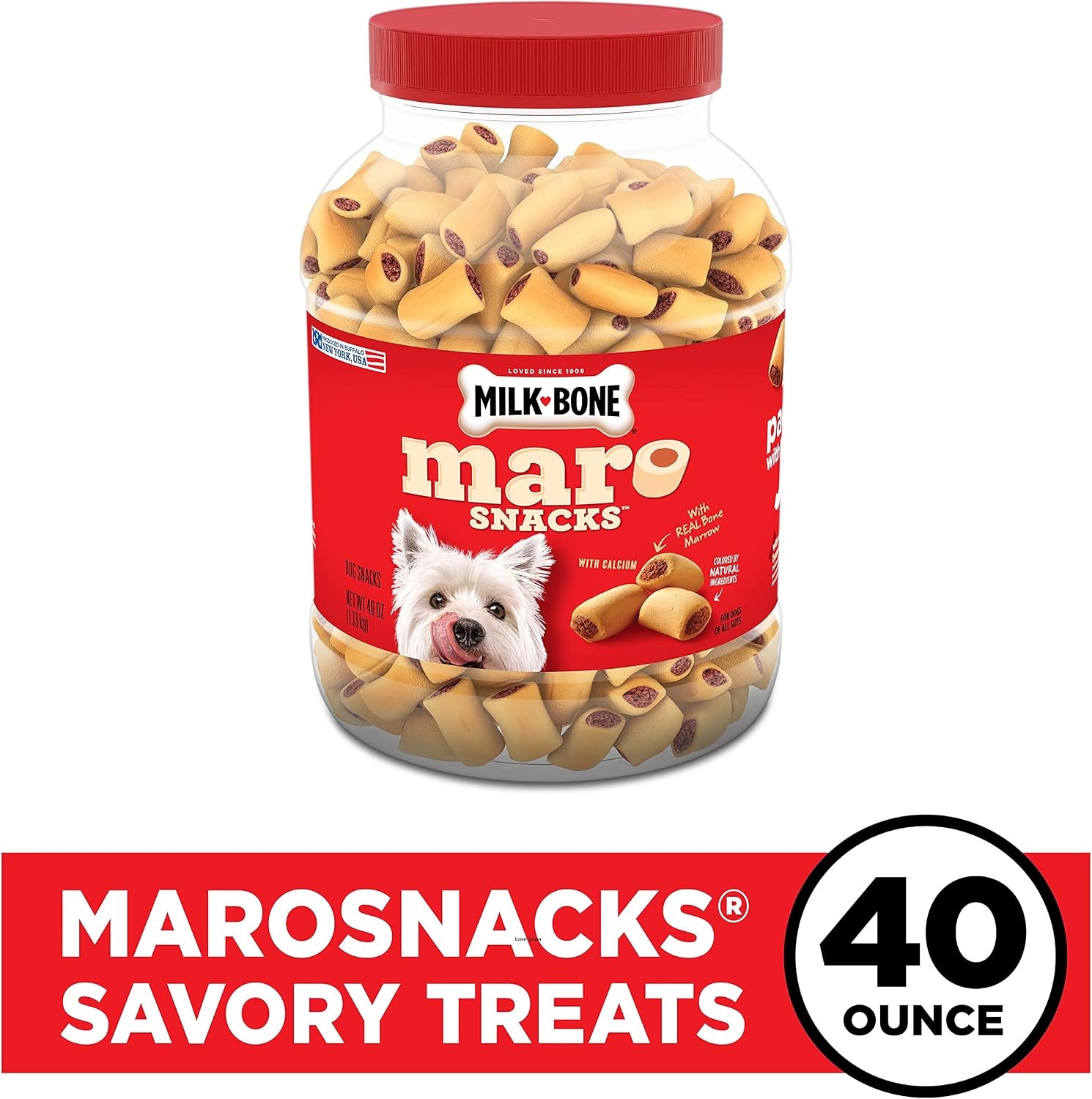 image:imageMilkBone Spooky Biscuits Halloween Dog Treats 24 Oz PailBeef