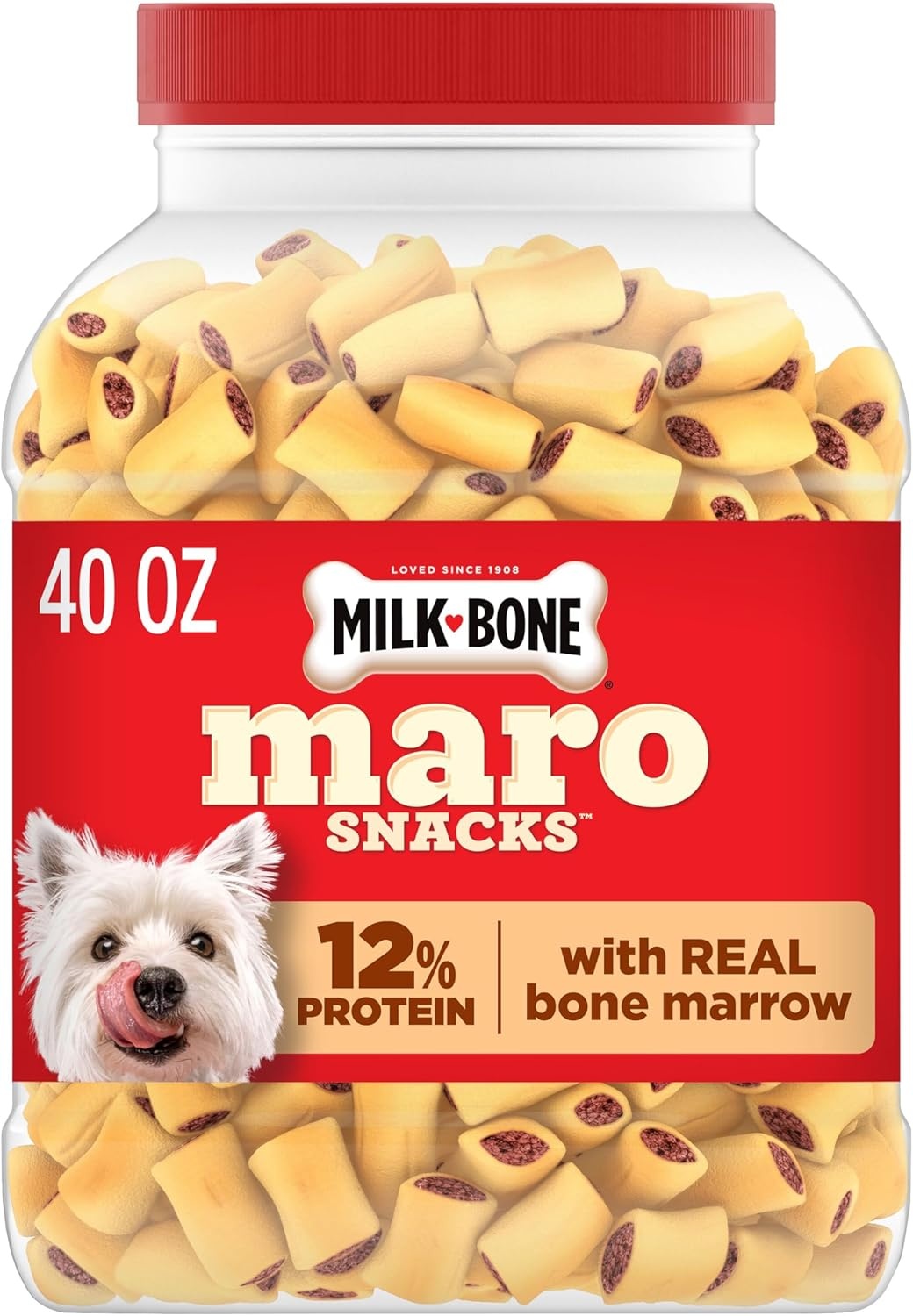 image:imageMilkBone Spooky Biscuits Halloween Dog Treats 24 Oz PailBeef