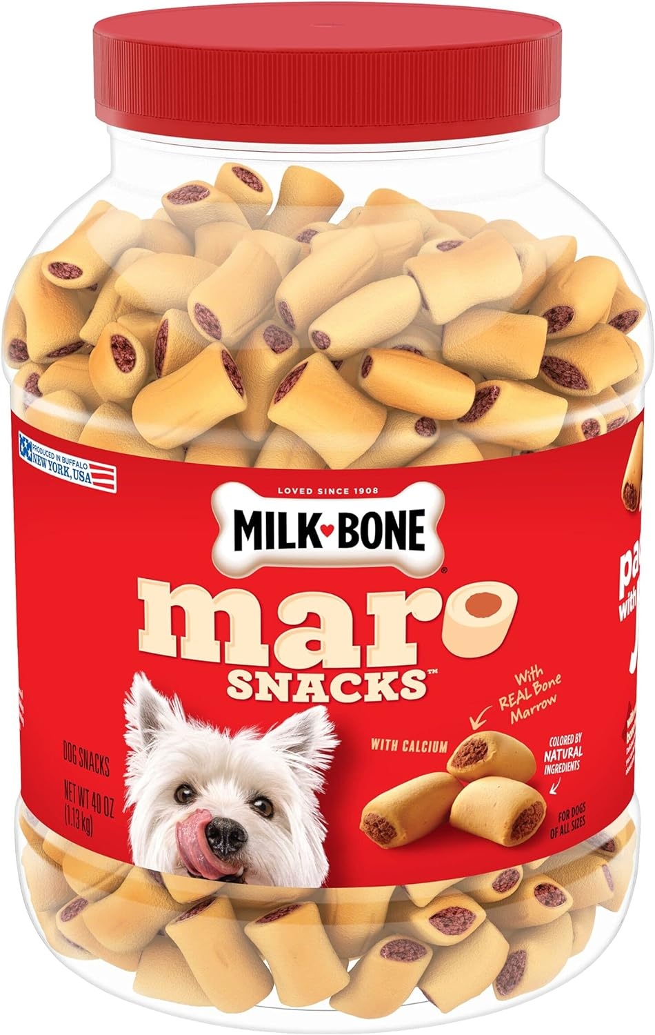 image:imageMilkBone Spooky Biscuits Halloween Dog Treats 24 Oz PailBeef