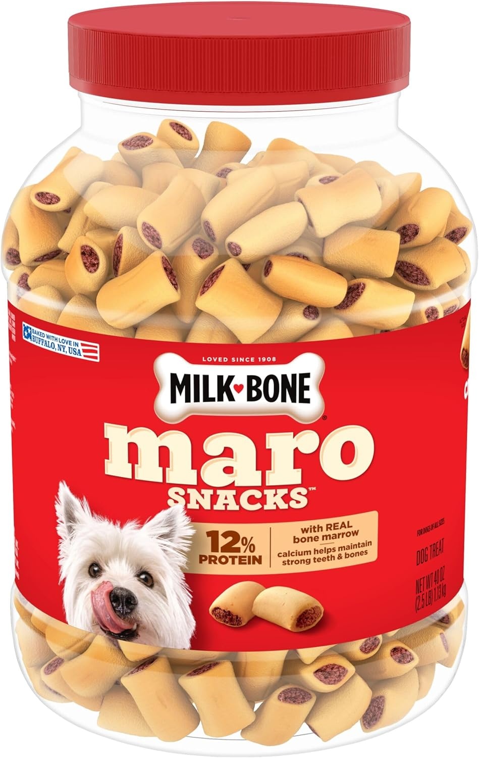 image:imageMilkBone Spooky Biscuits Halloween Dog Treats 24 Oz PailBeef