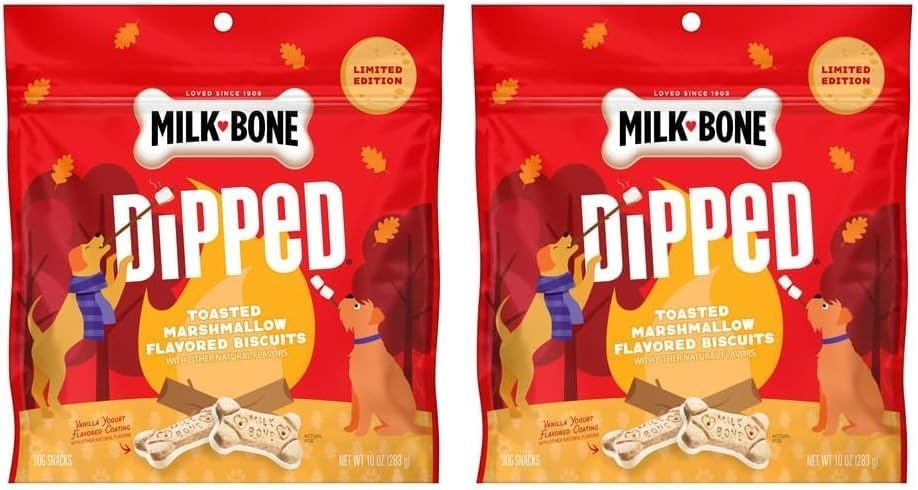 image:imageMilkBone Spooky Biscuits Halloween Dog Treats 24 Oz PailToasted Marshmallow