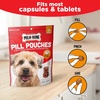 Milk-Bone Pill Pouches, Hickory Smoked Bacon Flavor, 30 Pill Pouches | 7.4-oz. bag, disguise your dog’s pills, fits most capsules and tablets(Chicken)