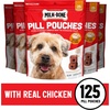 Milk-Bone Pill Pouches, Hickory Smoked Bacon Flavor, 30 Pill Pouches | 7.4-oz. bag, disguise your dog’s pills, fits most capsules and tablets(Chicken)