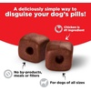 Milk-Bone Pill Pouches, Hickory Smoked Bacon Flavor, 30 Pill Pouches | 7.4-oz. bag, disguise your dog’s pills, fits most capsules and tablets(Hickory Smoked Bacon)
