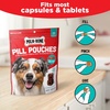 Milk-Bone Pill Pouches, Hickory Smoked Bacon Flavor, 30 Pill Pouches | 7.4-oz. bag, disguise your dog’s pills, fits most capsules and tablets(Hickory Smoked Bacon)