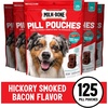 Milk-Bone Pill Pouches, Hickory Smoked Bacon Flavor, 30 Pill Pouches | 7.4-oz. bag, disguise your dog’s pills, fits most capsules and tablets(Hickory Smoked Bacon)