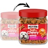 Milk-Bone Soft & Chewy Dog Treats with Real Beef & Filet Mignon, 10 Pouches | 5.6-oz. pouches, tender, tempting dog treats, easy to chew, for dogs of all ages and sizes(Mini’s: Chicken)