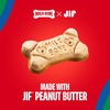 Milk-Bone Soft & Chewy Peanut Buttery Bites, 2 Bags | 24-oz. bags, soft dog treats with Jif peanut butter(Dipped Biscuits)