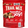 Milk-Bone Trail Mix, Crunchy & Chewy Dog Treats, 6 Bags | 9-oz. bags, made with real beef & sweet potato, bite sized dog treats in a mix of fun shapes and textures(20 Ounce (Pack of 4))