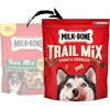 Milk-Bone Trail Mix, Crunchy & Chewy Dog Treats, 6 Bags | 9-oz. bags, made with real beef & sweet potato, bite sized dog treats in a mix of fun shapes and textures(1.25 Pound (Pack of 1))