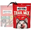 Milk-Bone Trail Mix, Crunchy & Chewy Dog Treats, 6 Bags | 9-oz. bags, made with real beef & sweet potato, bite sized dog treats in a mix of fun shapes and textures(9 Ounce (Pack of 6))