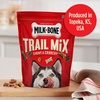 Milk-Bone Trail Mix, Crunchy & Chewy Dog Treats, 6 Bags | 9-oz. bags, made with real beef & sweet potato, bite sized dog treats in a mix of fun shapes and textures(1.25 Pound (Pack of 2))