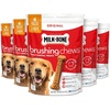 Milk-Bone Brushing Chews, Small/Medium, Original Flavor, 35 Dental Treats | 27.5-oz. bag, Daily dental dog treats, For dogs 25-49 lbs., Original chicken flavor(Chicken (Large))