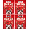Milk-Bone Trail Mix, Crunchy & Chewy Dog Treats, 6 Bags | 9-oz. bags, made with real beef & sweet potato, bite sized dog treats in a mix of fun shapes and textures(20 Ounce (Pack of 4))