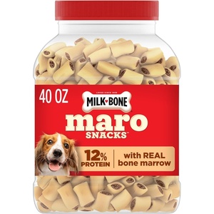 Milk-Bone Spooky Biscuits, Halloween Dog Treats, 24 Oz. Pail(Peanut Butter)