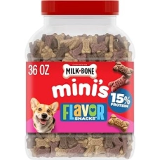 MILKBONE Dog Treats for All Breeds and Training Rewards